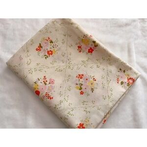 Vintage Diamond Floral pillowcase Cannon Monticello